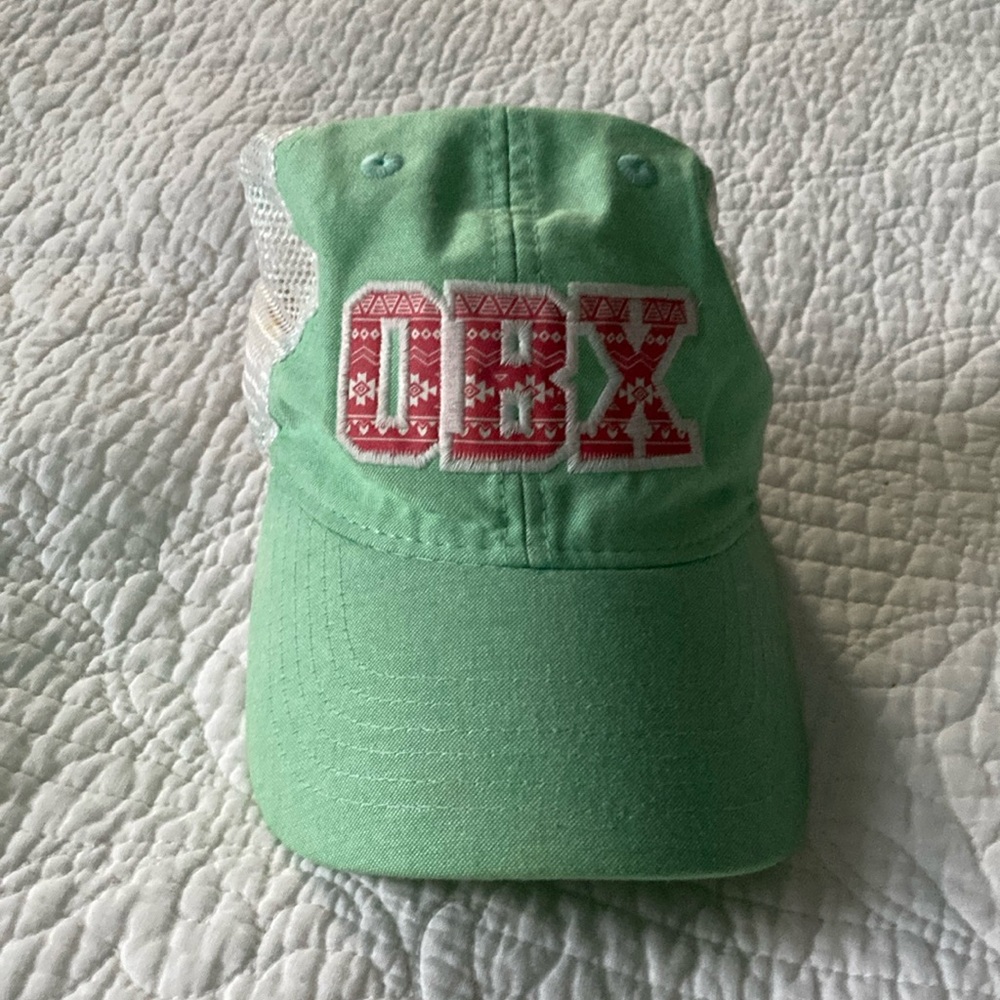 Legacy Green and Pink OBX Baseball Hat